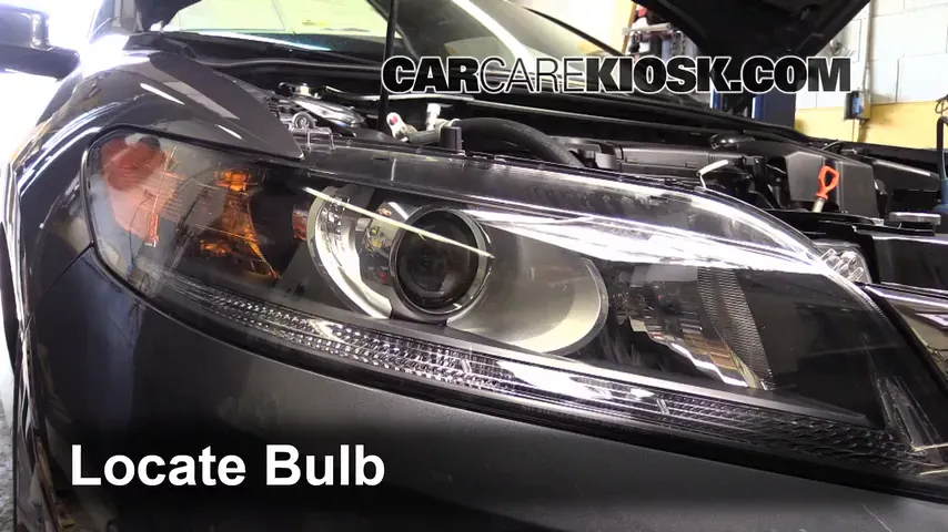 2015 Honda Accord EX-L 2.4L 4 Cyl. Coupe Lights Highbeam (replace bulb)